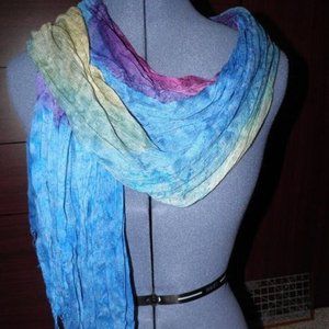 MULTI-COLORED SCARF